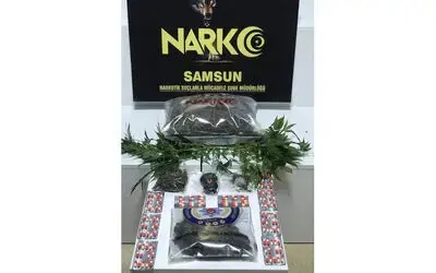 Samsun narkotikten uyuşturucu operasyonu: 2 gözaltı
