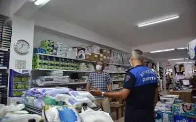 Samsun’da maske ve fiziksel mesafe denetimleri

