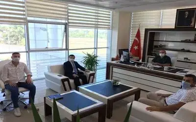 Bafra Ülkü Ocaklarından Bafra Devlet Hastanesi Başhekimine Ziyaret