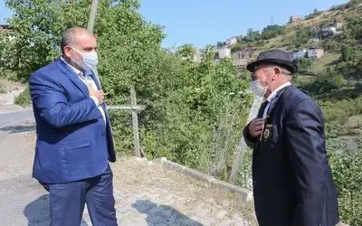 Başkan Sandıkçı gazileri unutmadı
