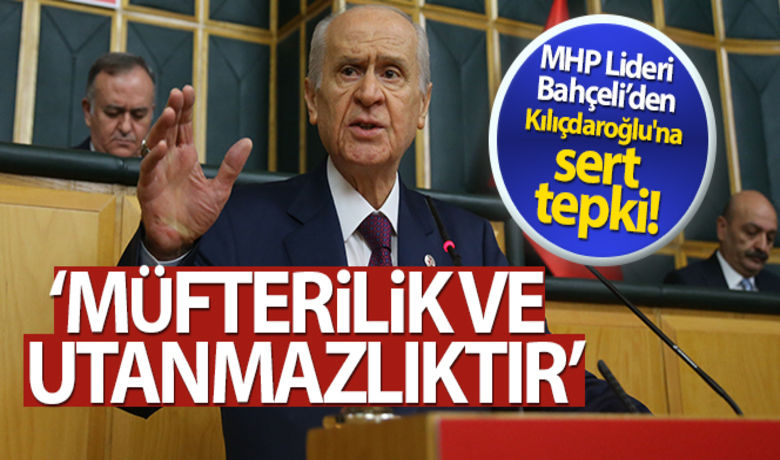 MHP Lideri Bahçeli'den Kılıçdaroğlu'na sert tepki! - MHP Genel Başkanı Devlet Bahçeli, CHP Genel Başkanı Kılıçdaroğlu’nun açıklamalarına tepki göstererek, ”Covid-19’la mücadele edenlerle ilgili en küçük sözüm yokken var demek müfterilik ve utanmazlıktır” dedi.BUGÜN NELER OLDU?