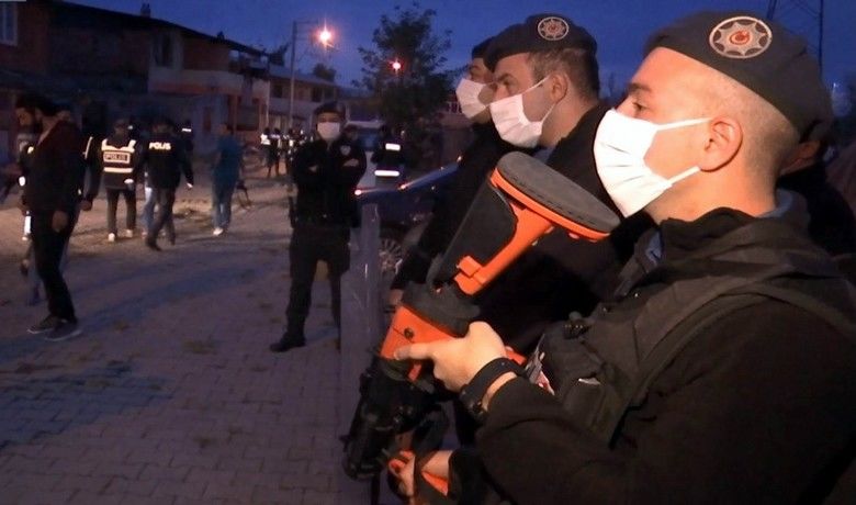 Samsun Emniyet Müdürlüğündennefes kesen operasyon görüntüleri