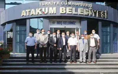 Başkan Cemil Deveci yabancı yatırımcılara Atakum’u tanıttı

