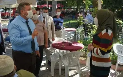 Kaymakam Kurnaz: "Lütfen fiziksel mesafeye uyalım"
