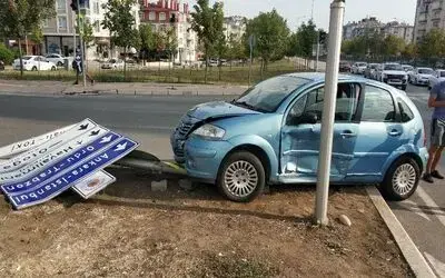 Samsun’da trafik kazası: 1 yaralı
