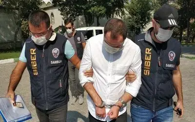 10 yıl hapis, 2 milyon lira da para cezası bulunan sanık, siber polisine yakalandı
