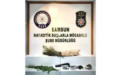 Samsun’da uyuşturucu operasyonu: 1 gözaltı
