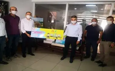 Vezirköprü’de 42 okula korona yönlendirme levhası
