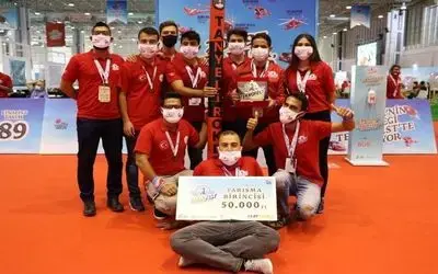 Tanyeli Roket Takımı TEKNOFEST 2020’de Türkiye birincisi
