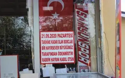 Gizemli hayırsever borçları ödedi
