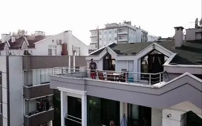 Korona tedavisi gören Başkan Deveci’ye moral organizasyonu
