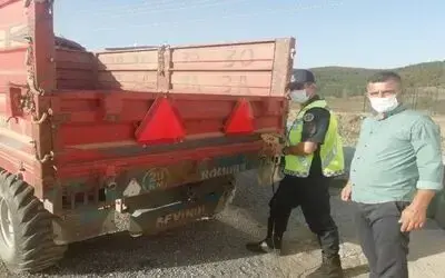 Jandarma’dan tarımsal zirai araç ve traktör denetimi
