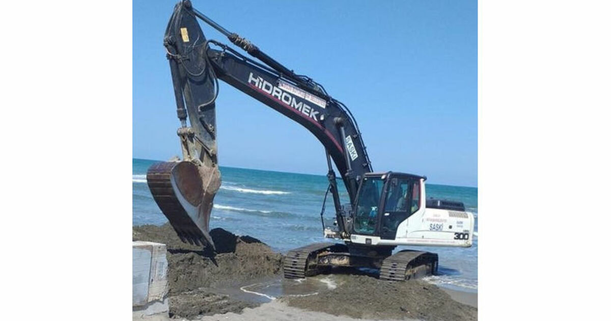 Samsun’da dere yatakları temizleniyor
