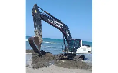 Samsun’da dere yatakları temizleniyor

