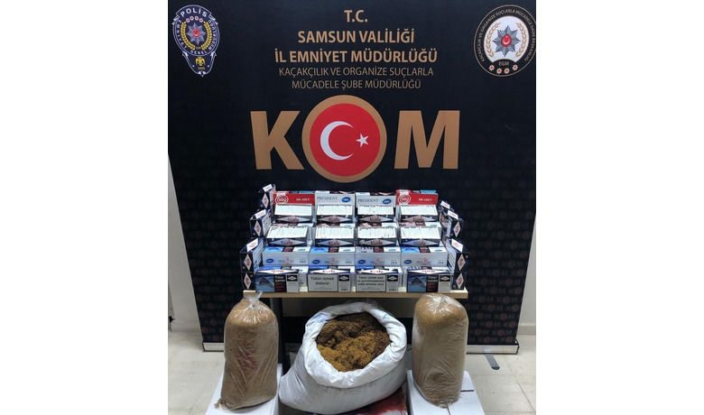 Samsun’da kaçakçılıkla mücadeleye devam
 - Samsun Emniyet Müdürlüğü kaçakçılıkla mücadelede kararlılık mesajı verdi. Yapılan operasyonda 19 bin adet sigara ve 26 kg tütün ele geçirildi.