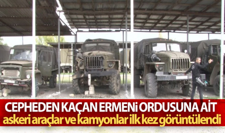 Cepheden kaçan Ermeni ordusuna ait askeriaraçlar ve kamyonlar ilk kez görüntülendi - Azerbaycan’ın Ermenistan’ın işgalindeki toprakları kurtarmaya yönelik başlattığı karşı saldırıda Azerbaycan ordusu tarafından ele geçirilen askeri araçlar ve kamyonlar ilk kez görüntülendi.BUGÜN NELER OLDU?