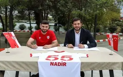 Samsunspor Nadir Çiftçi ile 2 yıllık anlaşma imzaladı
