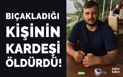 Bafra’da akrabasını vurarak öldüren zanlı tutuklandı