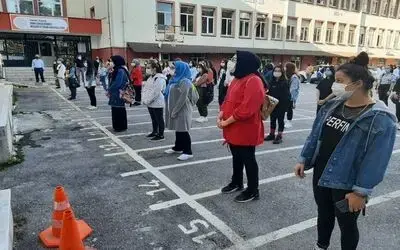 Samsun’da meslek liseleri yüz yüze eğitime başladı
