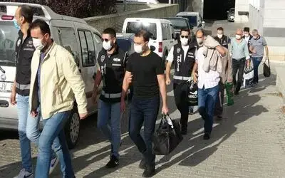 Samsun merkezli FETÖ operasyonunda 11 eski polis adliye sevk edildi
