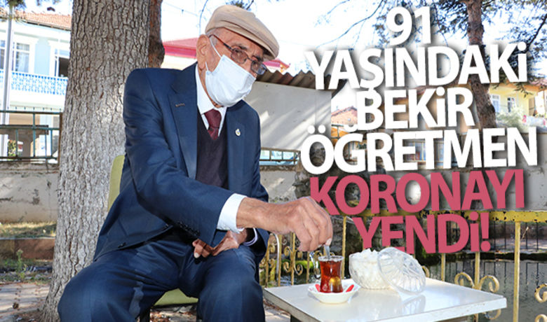 91 yaşındaki Bekir öğretmen koronayı yendi - Amasya’nın Taşova ilçesi Esençay köyünde yaşayan köy enstitüsü mezunu emekli öğretmen Bekir Tombuloğlu (91), 18 gün süren tedavisinin ardından korona virüsü(Kovid-19) yenerek, sağlığına kavuştu.BUGÜN NELER OLDU?