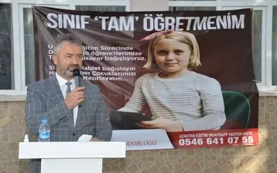 19 Mayıs Belediyesinden 300 öğrenciye tablet
