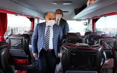 Samsun’da şehirlerarası otobüslerde korona denetimi
