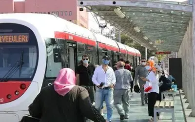 Tramvay yolcu sayıları pandemi döneminde 5 milyondan fazla azaldı
