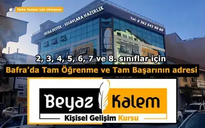 Beyaz Kalem Kişisel Gelişim Kursu, Tam Öğrenme Ve Tam Başarının Adresi 