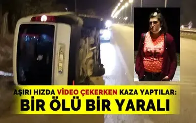 Bafra’da trafik kazası: 1 ölü, 1 yaralı