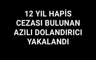 Bafra’da toplam 12 yıl 3 ay hapis cezası bulunan şahıs yakalandı