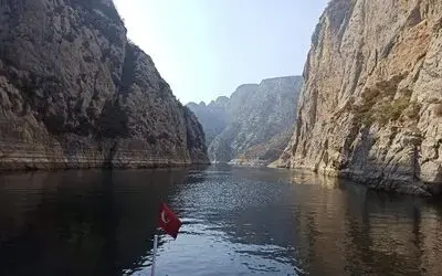 Pandemi, ’Şahinkaya Kanyonu’na ziyaretçi sayısını düşürdü
