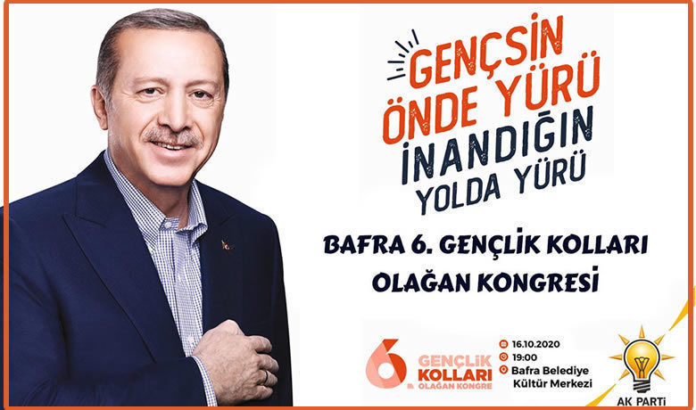 Ak Parti Bafra Gençlik Kollarından Kongre Daveti