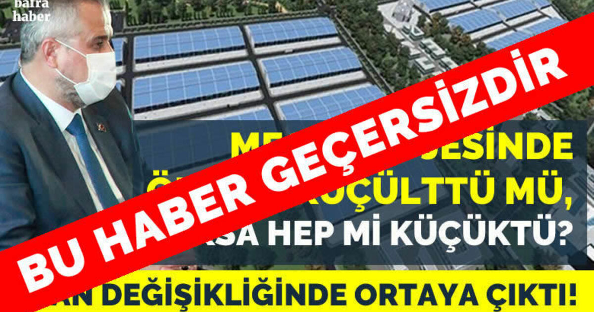 Başkan Hamit Kılıç Mega Projesinde Ölçeği Küçülttü Mü?
