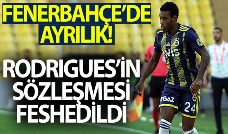 Garry Rodrigues'in sözleşmesi feshedildi - Fenerbahçe'de kiralık olarak forma giyen Yeşil Burun Adalı futbolcu Garry Rodriguez'in sözleşmesi feshedildi.BUGÜN NELER OLDU?