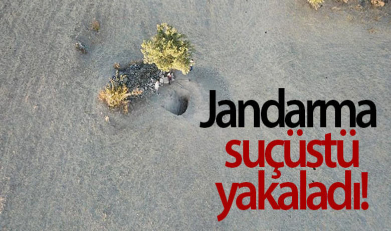 Kaçak kazıya drone ile baskın - Yozgat’ın Çekerek İlçesinde sit alanı bölgesinde kaçak kazı yapan şüphelileri Yozgat İl Jandarma Ekipleri drone ile tespit ederek suçüstü yakaladı. Droneyi fark eden kaçakçılar kaçacak delik aradı.BUGÜN NELER OLDU?