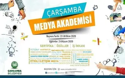“Çarşamba Medya Akademisi” başvuruları başladı

