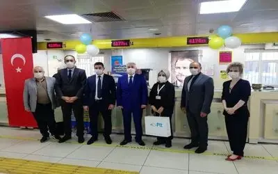 PTT’den 180. müşteriye ödül
