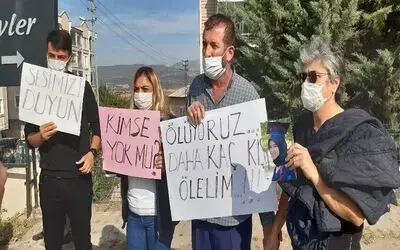 Kazaların yoğun olduğu kavşakta eylem
