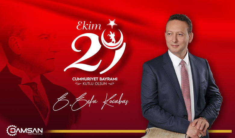 Serdal Sefa Kocabaş'tan Cumhuriyet Bayramı Kutlaması
