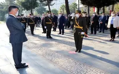 Samsun’da 29 Ekim Cumhuriyet Bayramı Tebrikat Töreni
