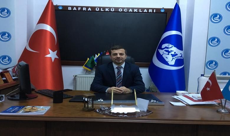 Bafra Ülkü Ocağı Başkanı Kemal Şahin’in Cumhuriyet Bayramı Mesajı