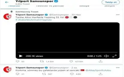 Samsunspor başlattı, tüm kulüpler devam ettirdi
