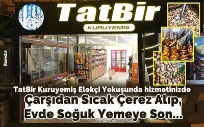 Tatbir Kuruyemiş Elekçi Yokuşunda Hizmetinizde 