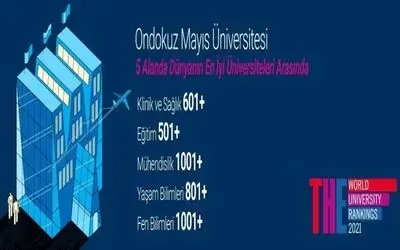 OMÜ dünyanın en iyi 522. üniversitesi
