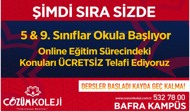 Çözüm Kolejinden Ücretsiz Telafi 