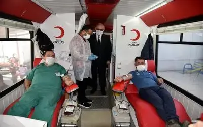 OMÜ’den kan bağışına destek
