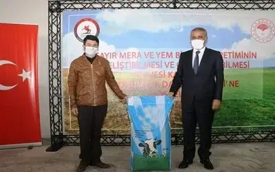Samsun’da çiftçilere 65 bin 400 kilo yem bitkisi tohumu dağıtıldı
