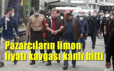 Pazar Yerinde Silahlı Kavga: 1 Yaralı