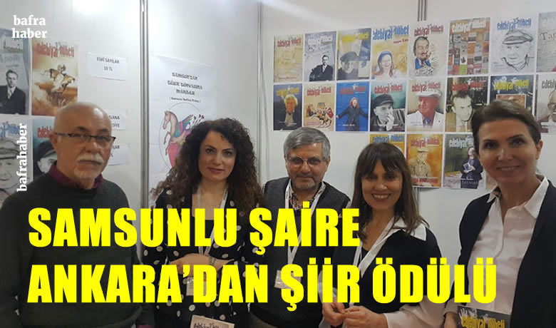 Samsunlu Şaire Ankara’dan Şiir Ödülü